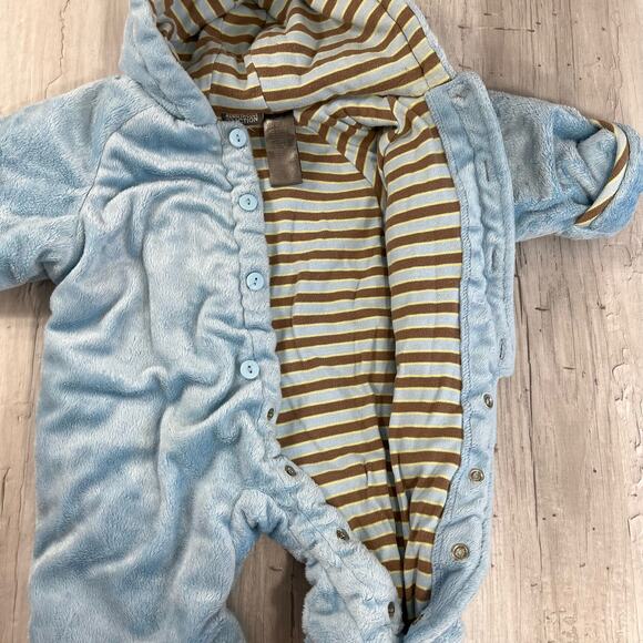 Kenneth Cole Reaction Blue Warm Bunting Snow Suit 6 Months - Picture 4 of 8